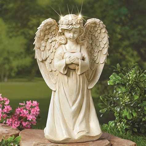 small guardian angel statues